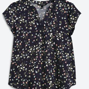 41 HAWTHORN London Mixed Media Blouse